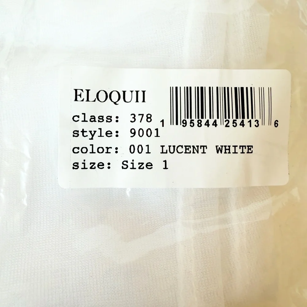 Eloquii Lucent White Gloves